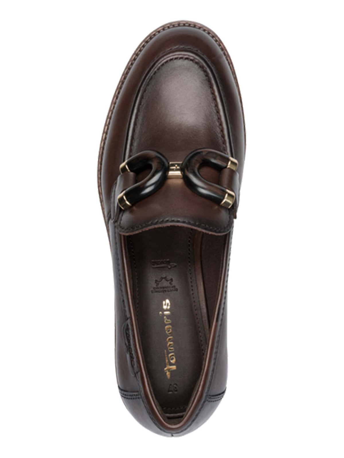 Tamaris mocassino da donna mocca