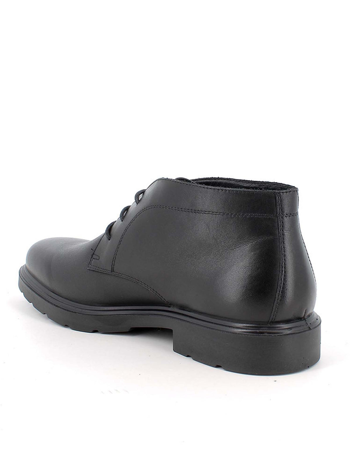 Igi&co glover stringata da uomo nero