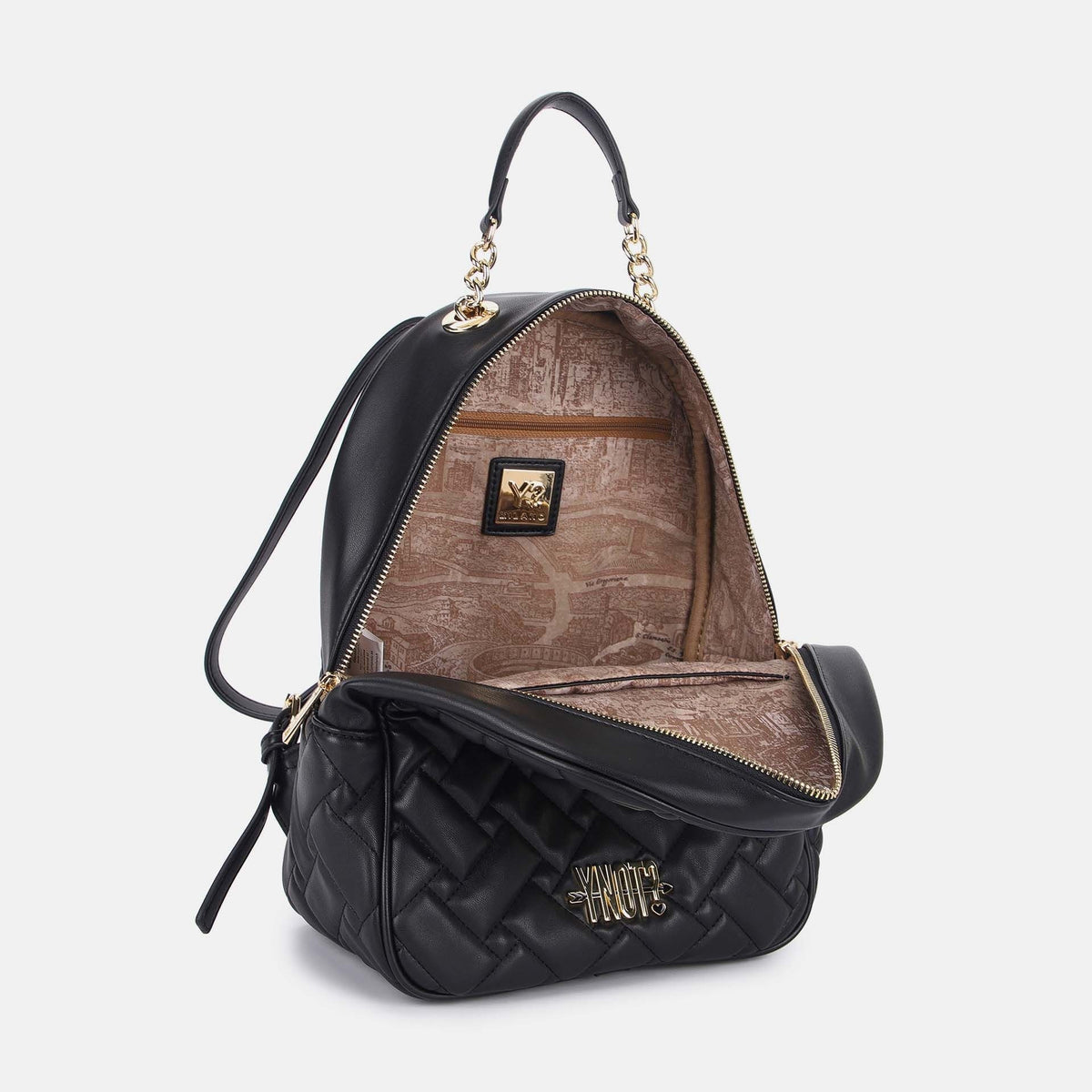 Y-not backpack zaino da unisex nero
