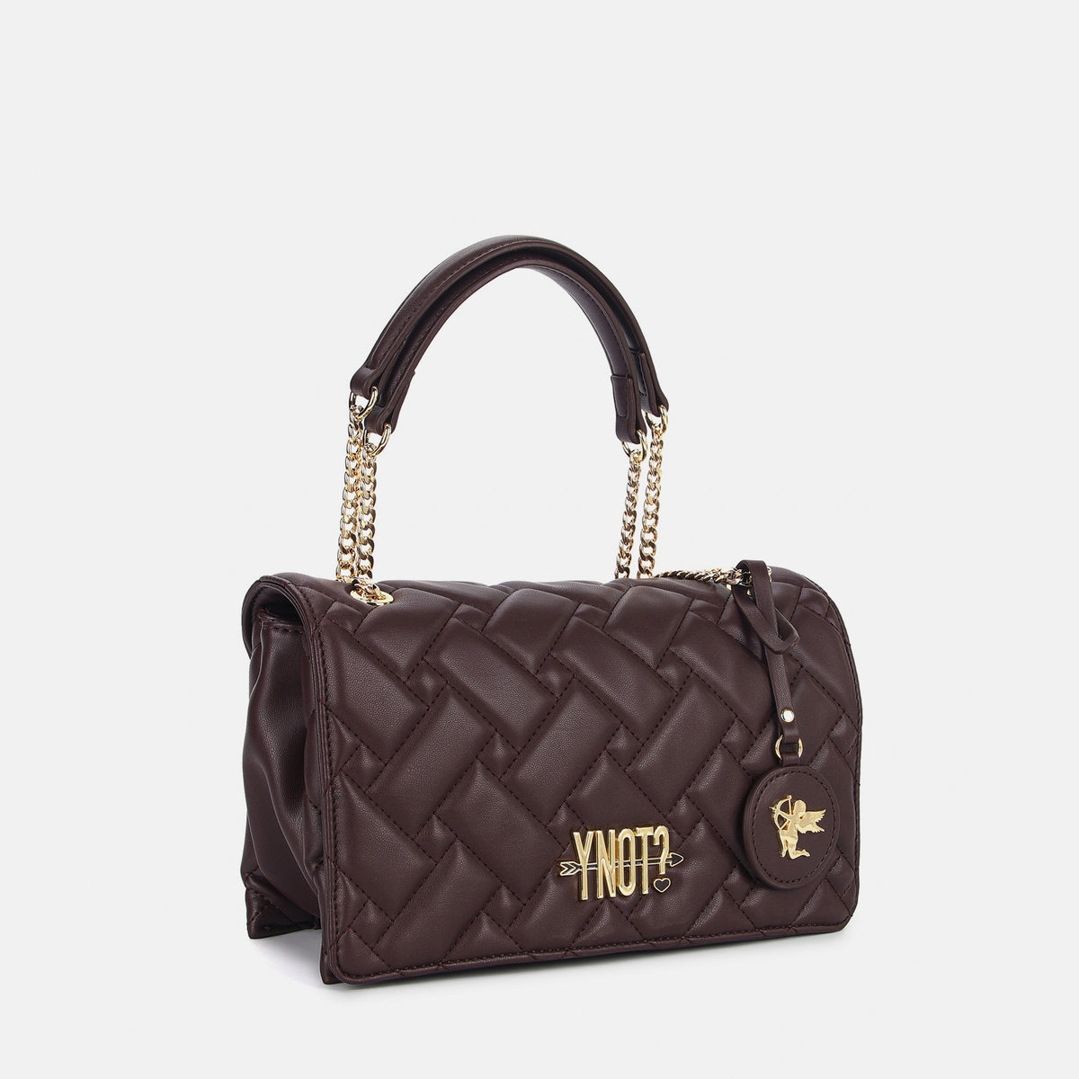 Y-not flap bag borsa da unisex moro