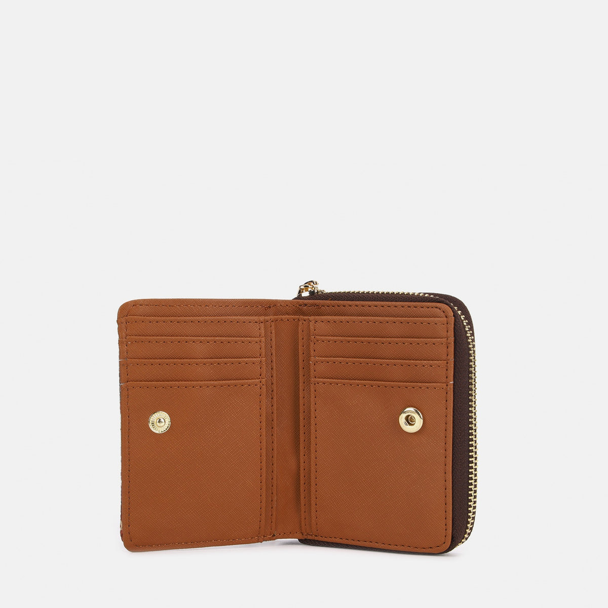 Y-not wallet portafogli da donna marrone