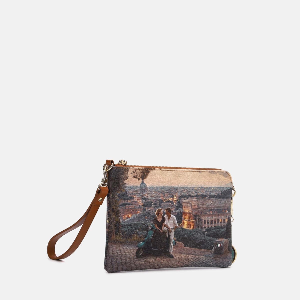 Y-not clutch borsa da unisex taupe