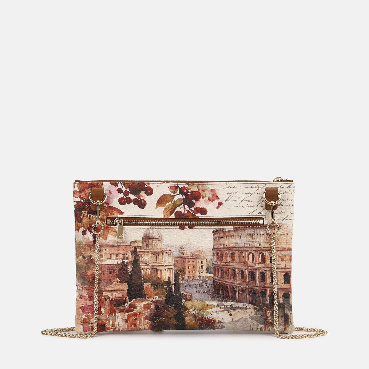 Y-not clutch big borsa da unisex taupe
