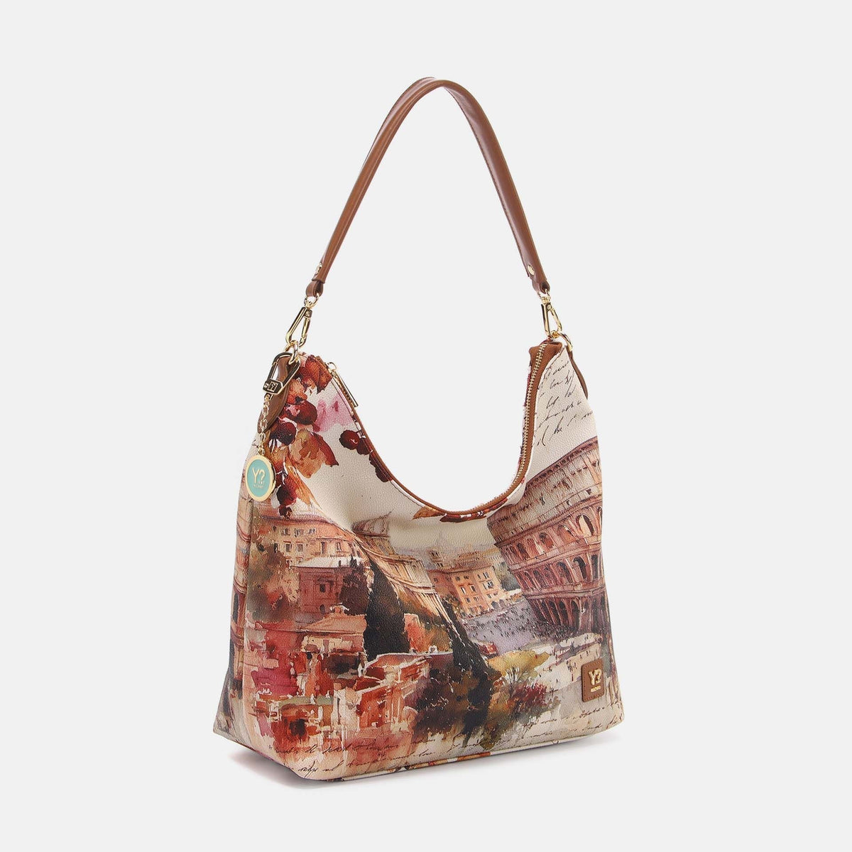 Y-not hobo bag borsa da unisex taupe
