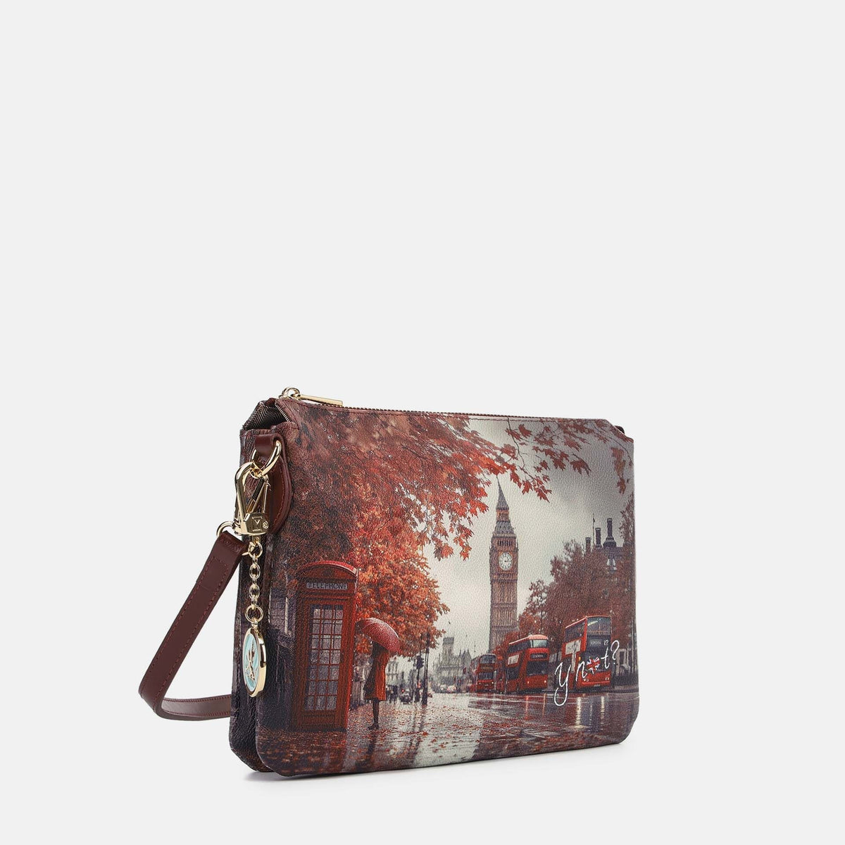 Y-not shoulder bag 2 borsa da unisex bordeaux