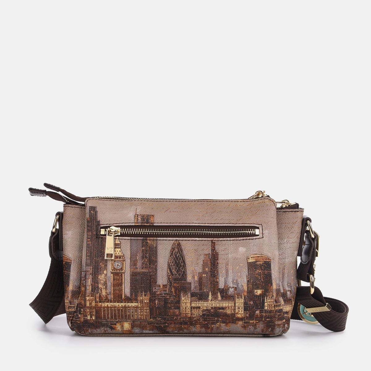 Y-not shoulder bag 3 borsa da unisex marrone