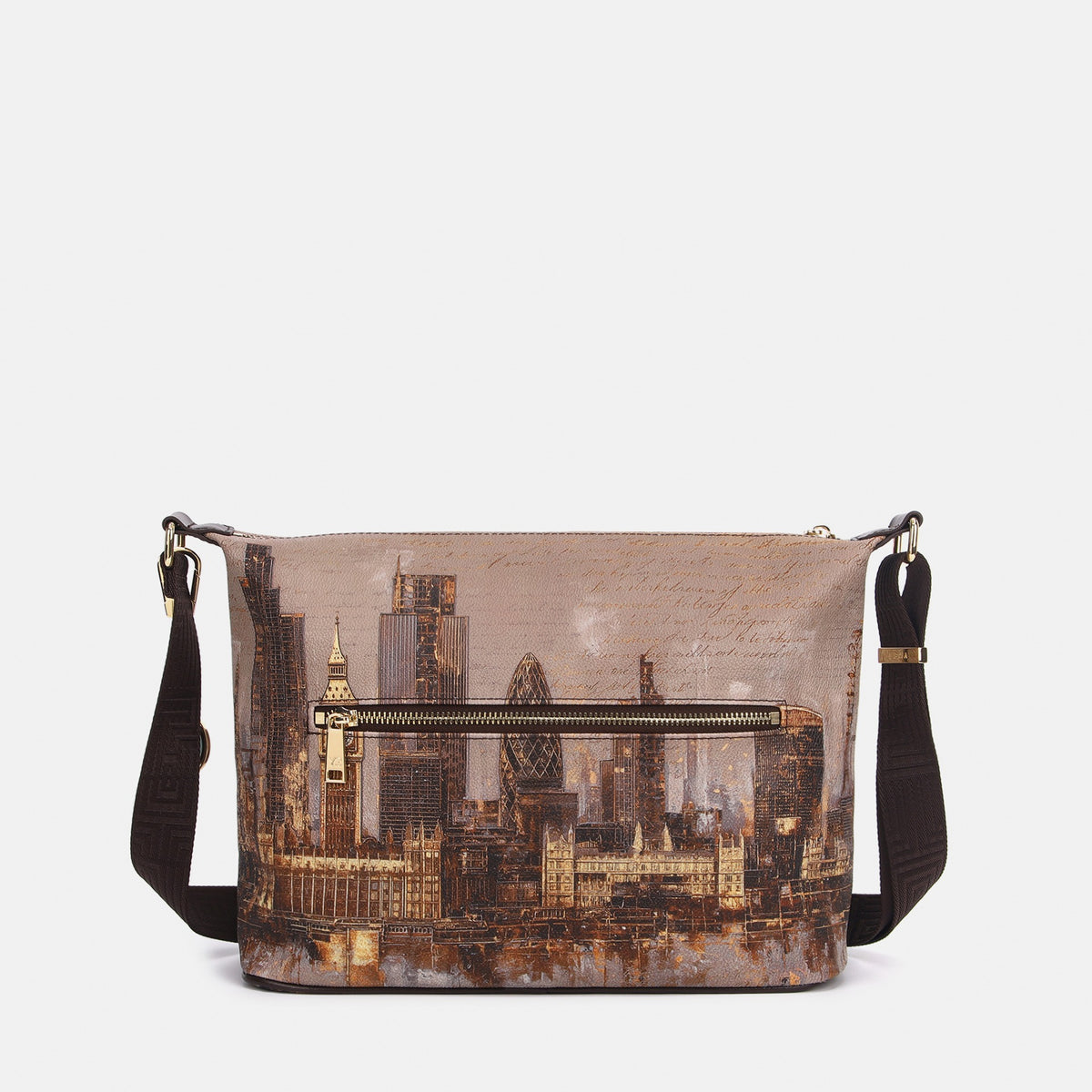 Y-not hobo easy larg borsa da donna golde