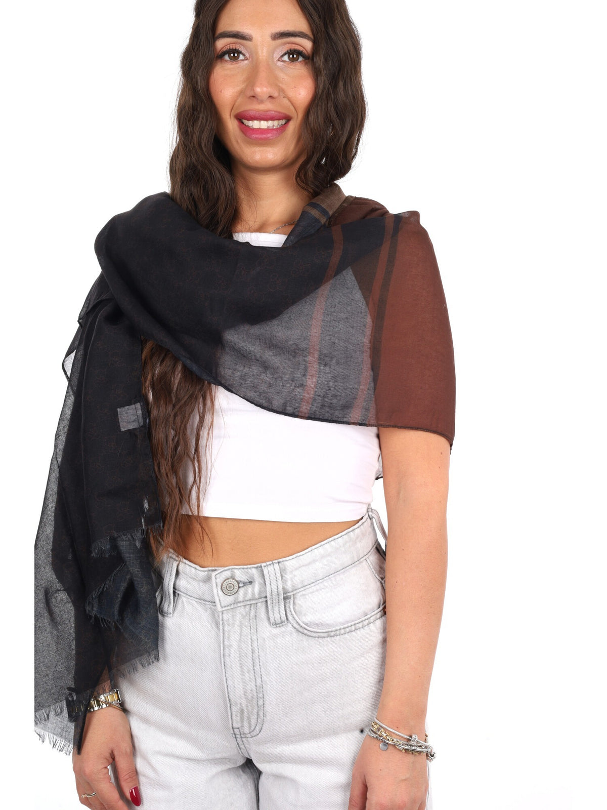 Pashbag soho pure pashmina da unisex nero