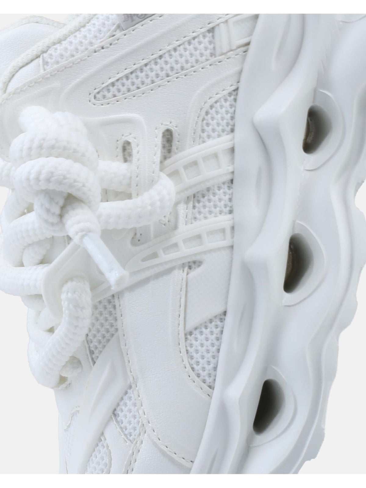 Buffalo malaga lace sneakers da donna bianco