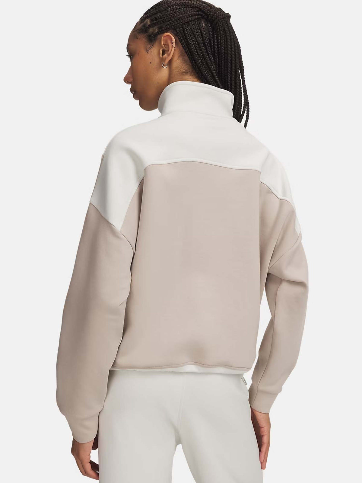 Under armour unstop* felpa training da donna panna