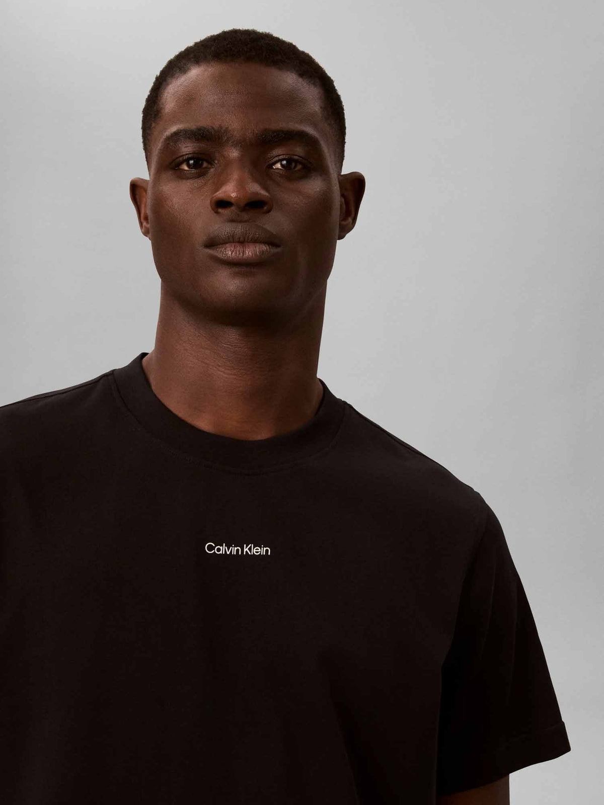 Ck 20'S retro t-shirt da uomo nero