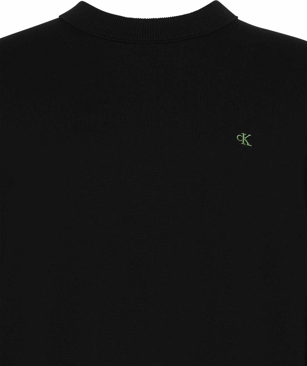 Ck cotton rlx crew maglia da uomo nero
