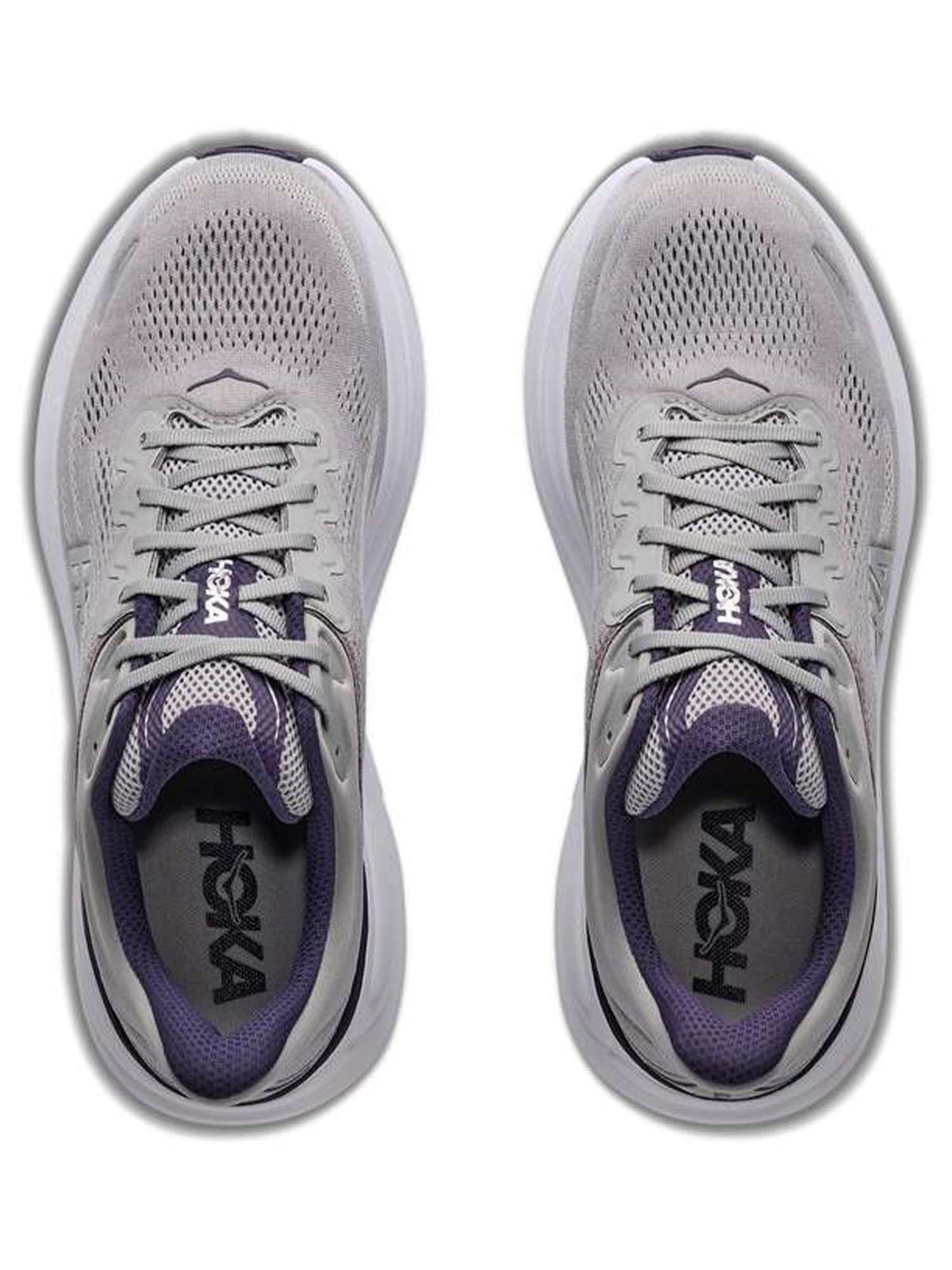 Hoka bondi 9 scarpa running da uomo grigio
