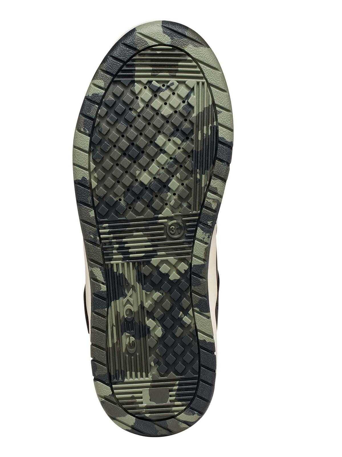 Geox perth boy strappo jr da bambino/a nero