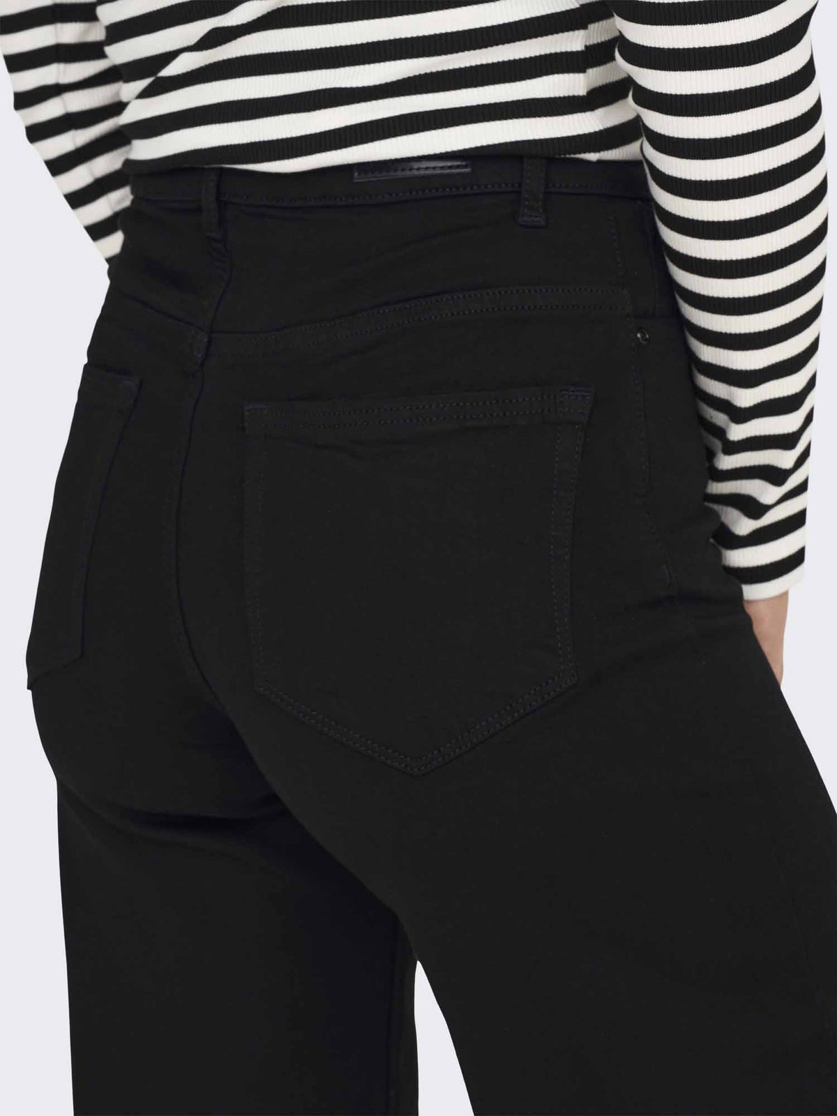 Only madison jeans da donna nero