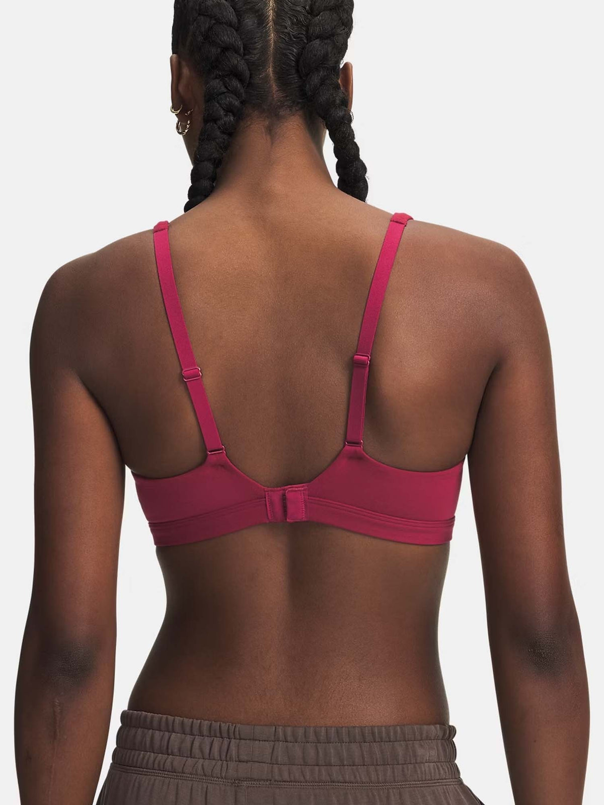 Under armour effort* bra training da donna bordeaux