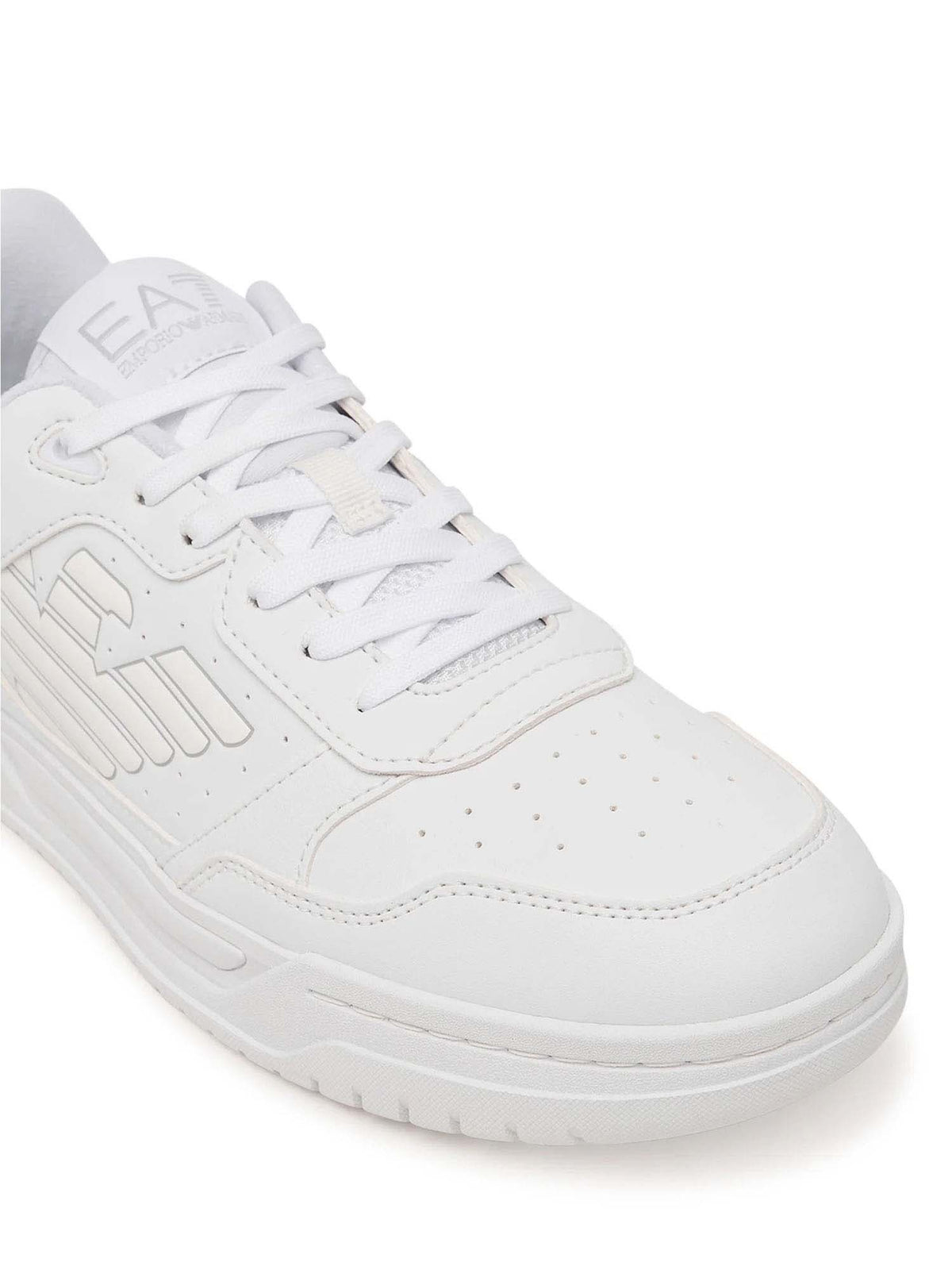 EA7 baseline eagle sneakers da uomo bianco