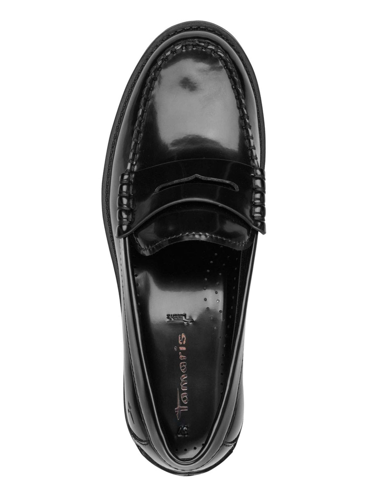 Tamaris mocassino da donna nero
