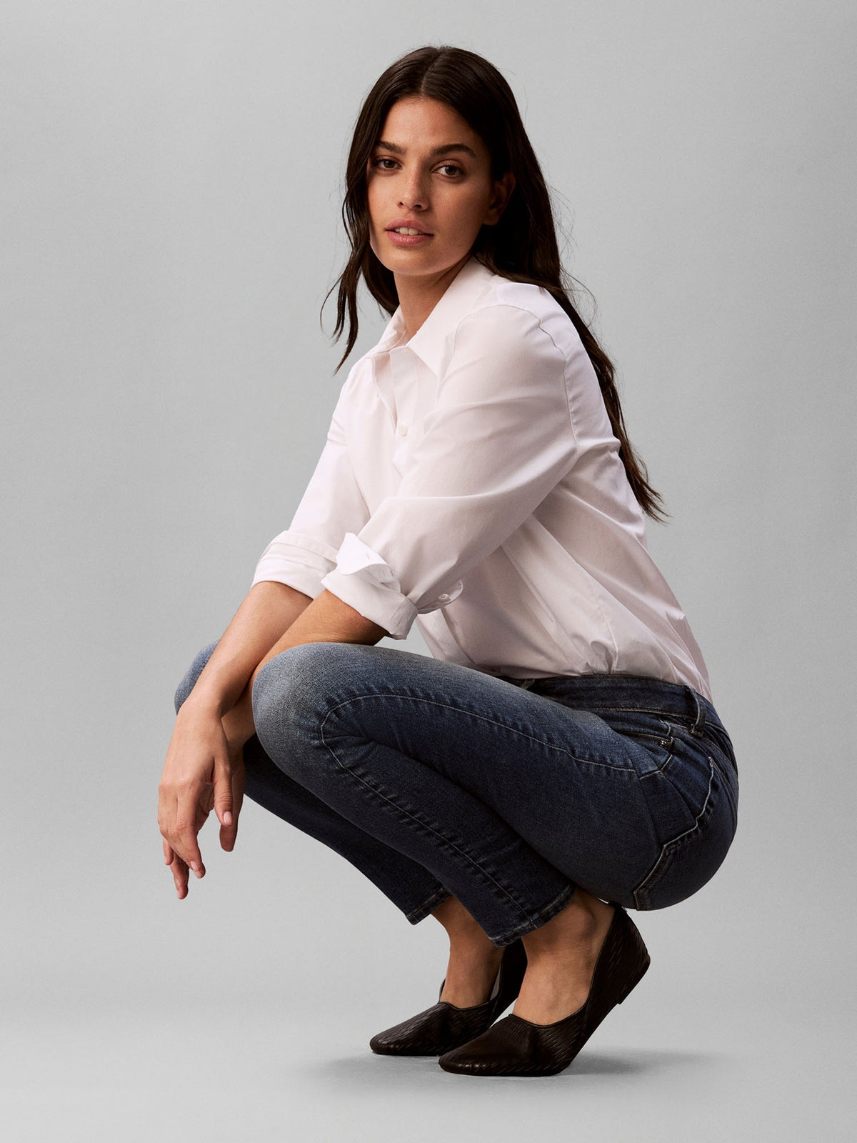 Ck rise skinny jeans da donna jeans