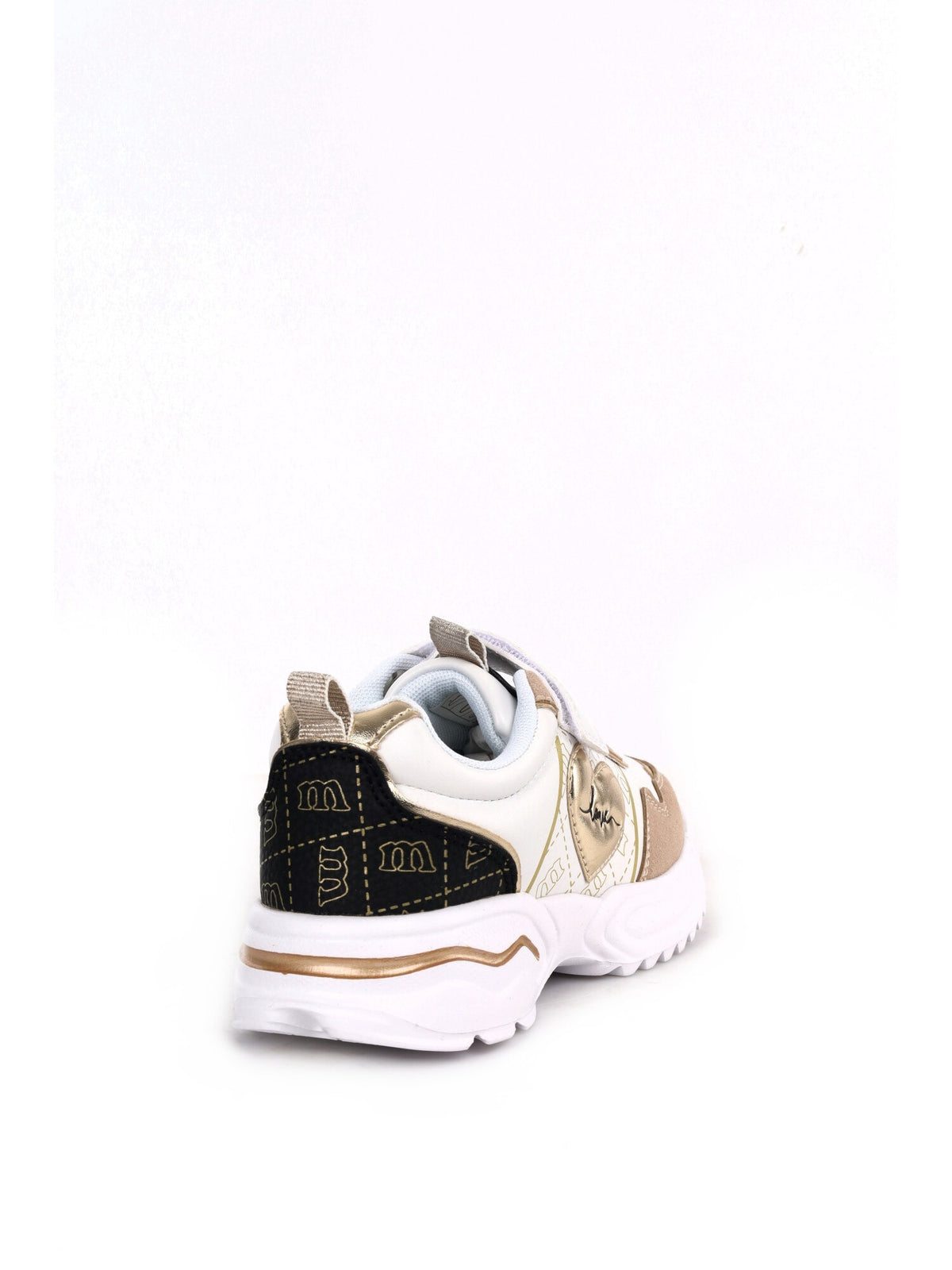 Melania sneakers jr da bambino/a bianco beige