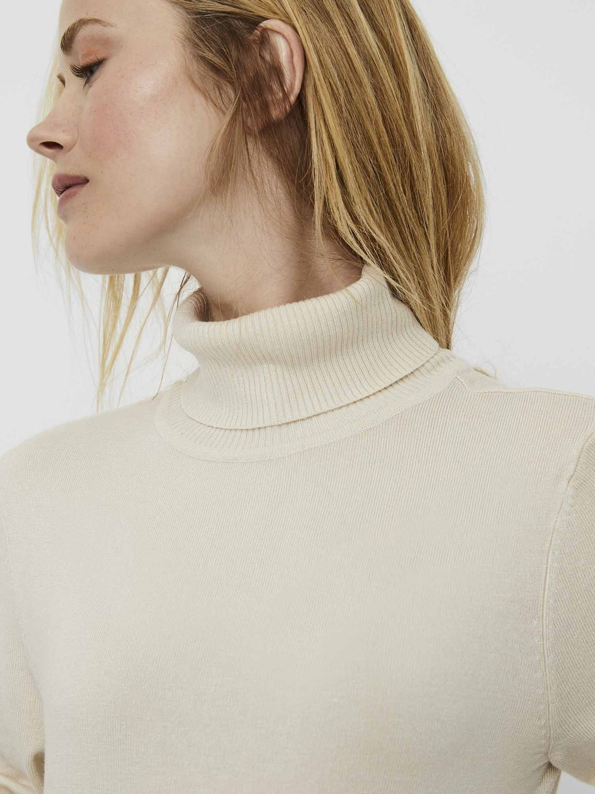 Vero moda glory maglia da donna panna