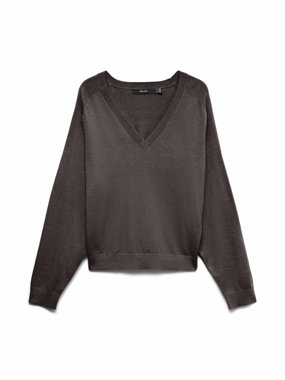Vero moda holly maglia da donna cioccolato