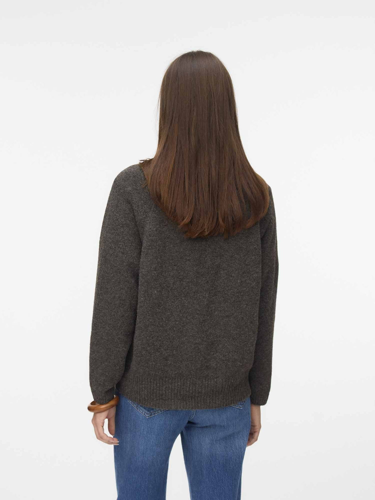 Vero moda boom maglia da donna cioccolato