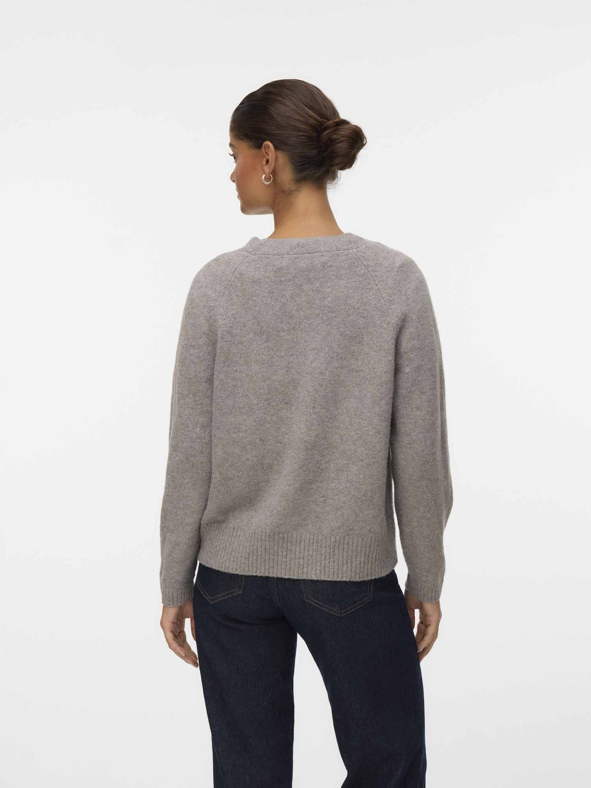 Vero moda boom maglia da donna beige