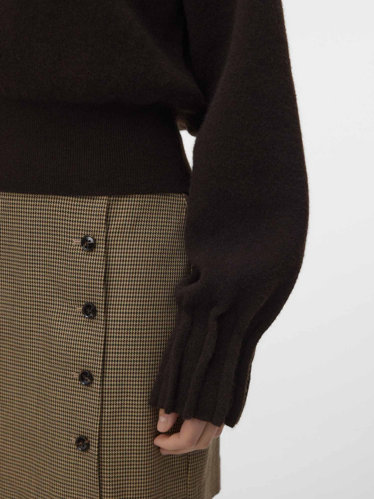 Vero moda kacy maglia da donna cioccolato
