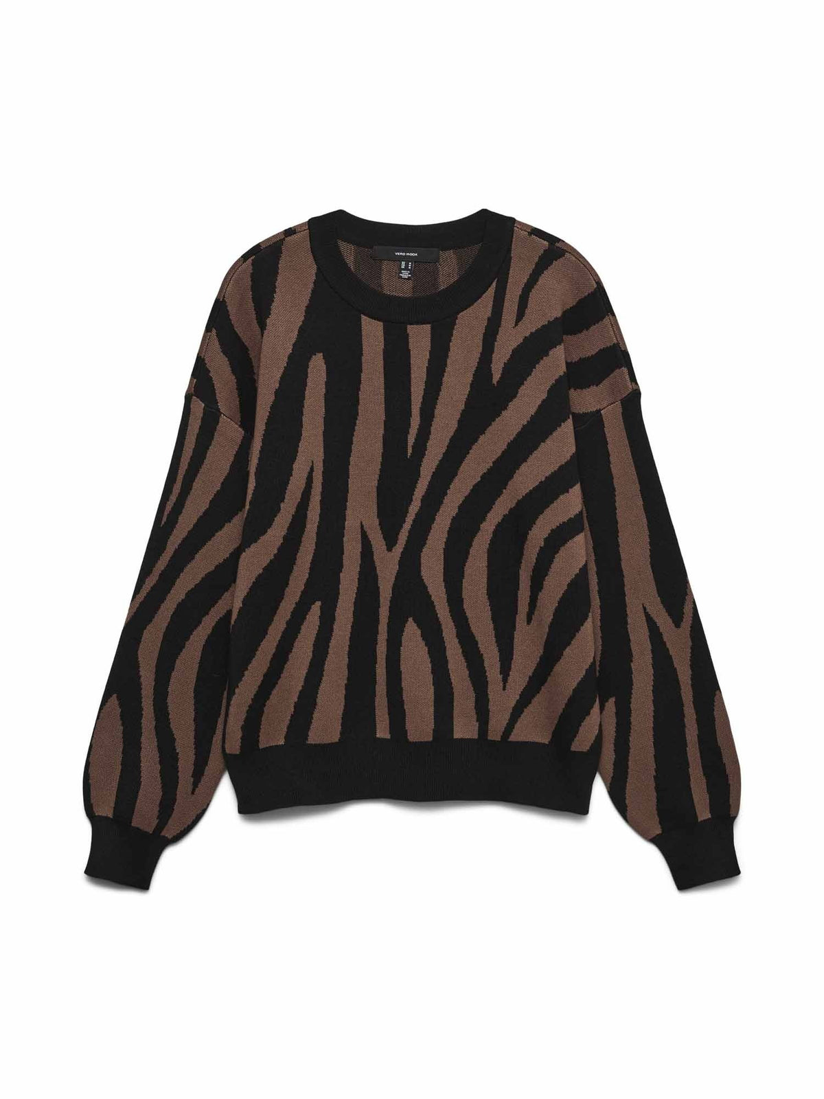Vero moda siljeanima maglia da donna marrone