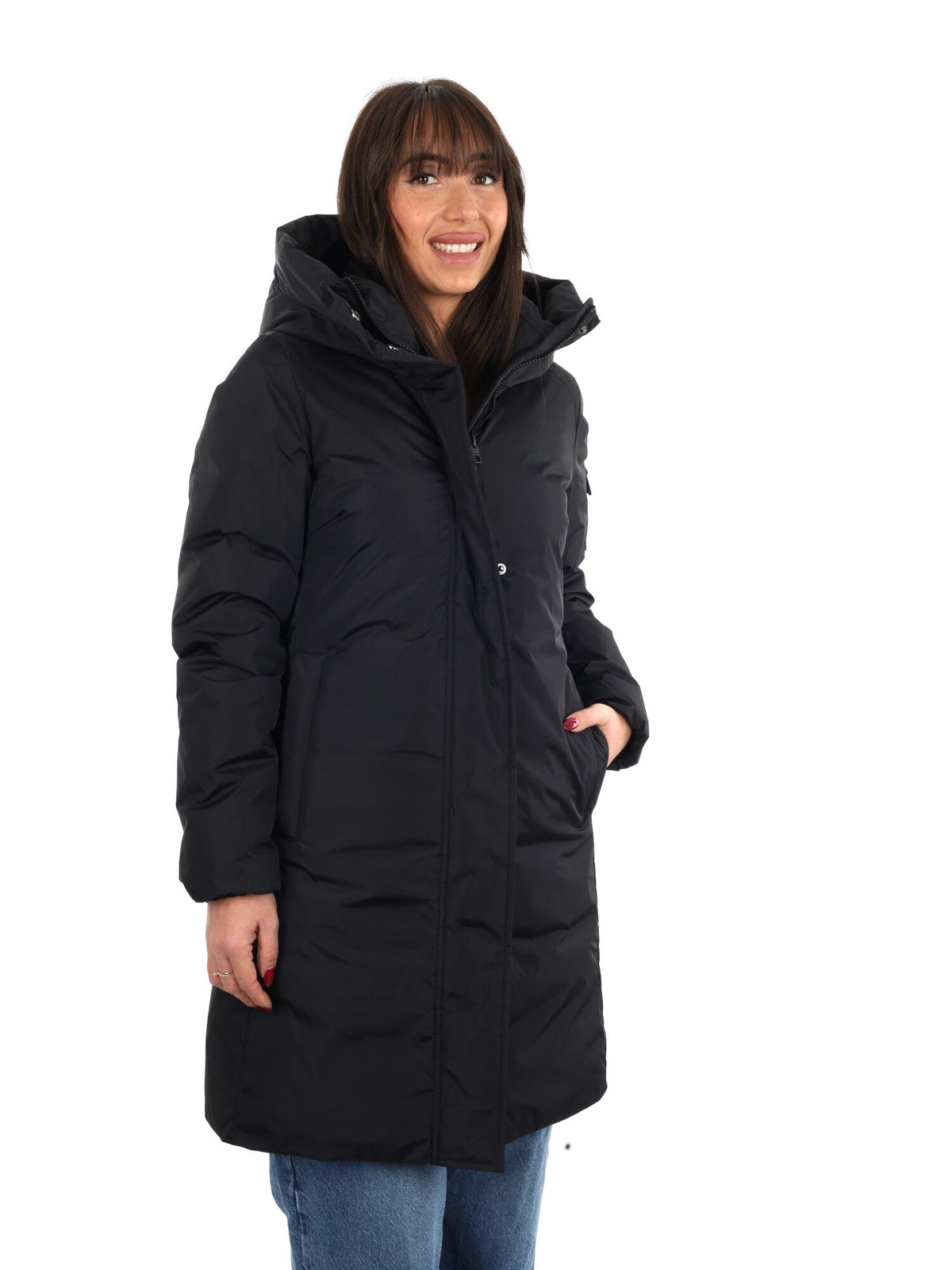 Refrigiwear l. nebla giaccone da donna nero