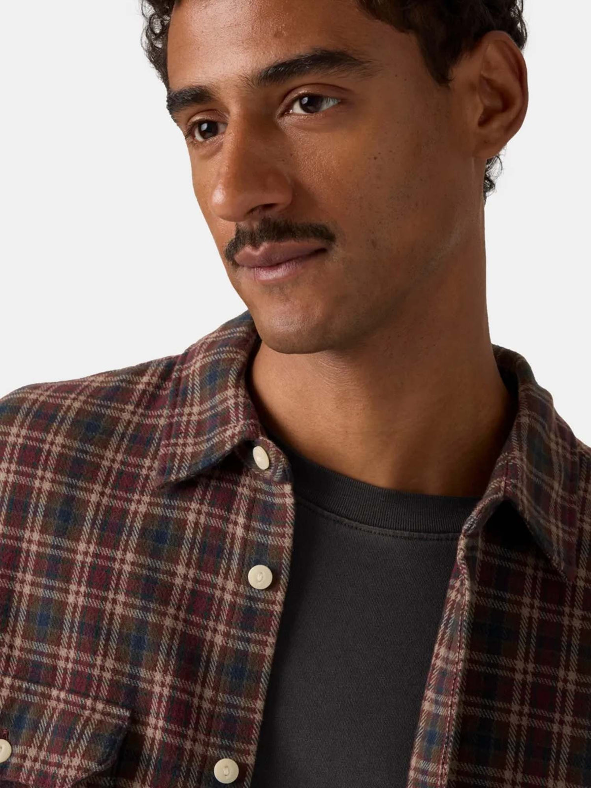 Levi's jackson worke camicia da uomo bordeaux