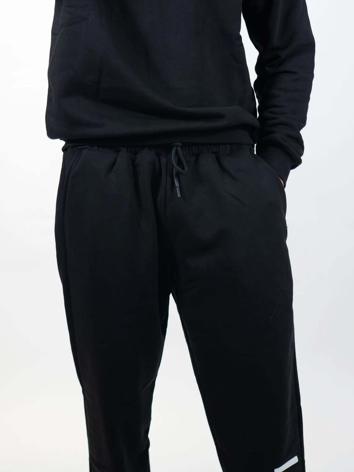 Icon pantalone da uomo nero-bianco