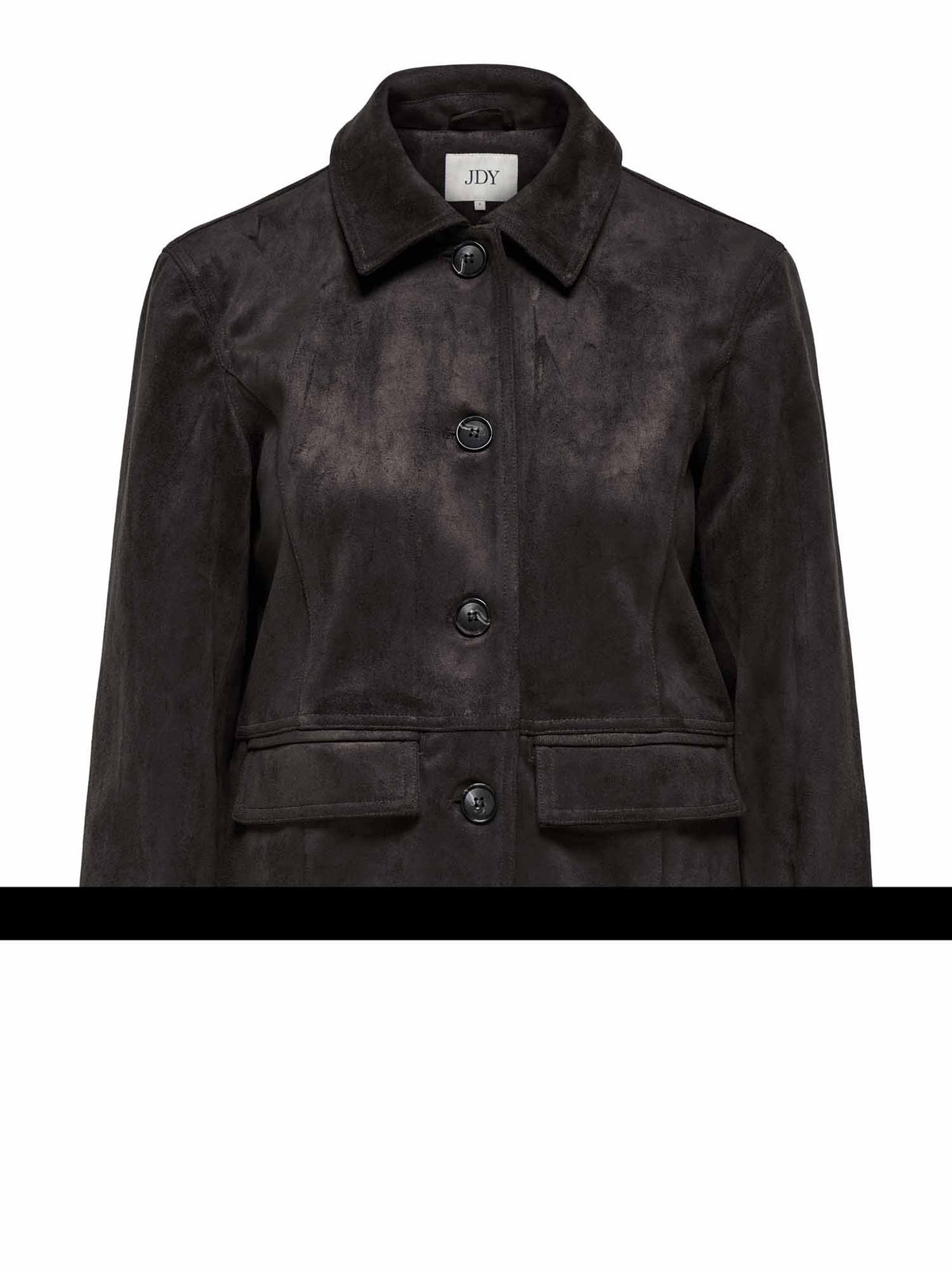 Jdy parker suede giubbino da donna cioccolato