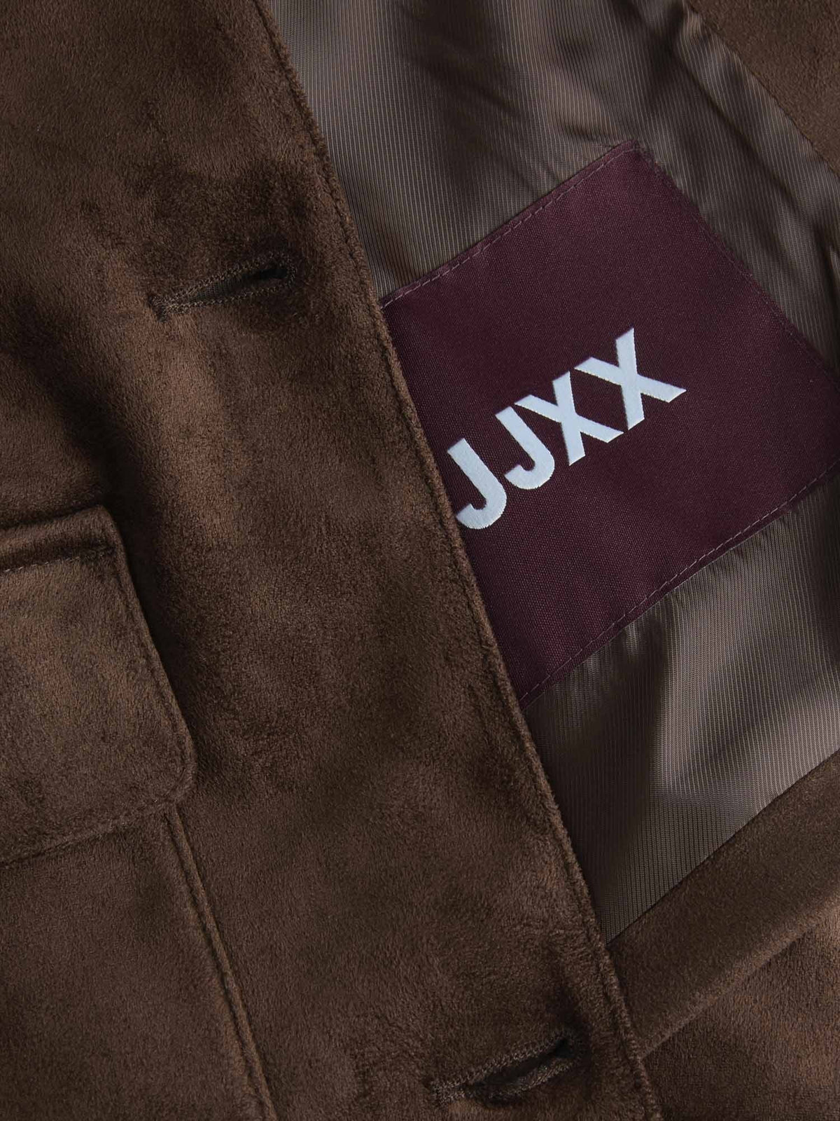 Jjxx luisa brushed giubbino da donna marrone