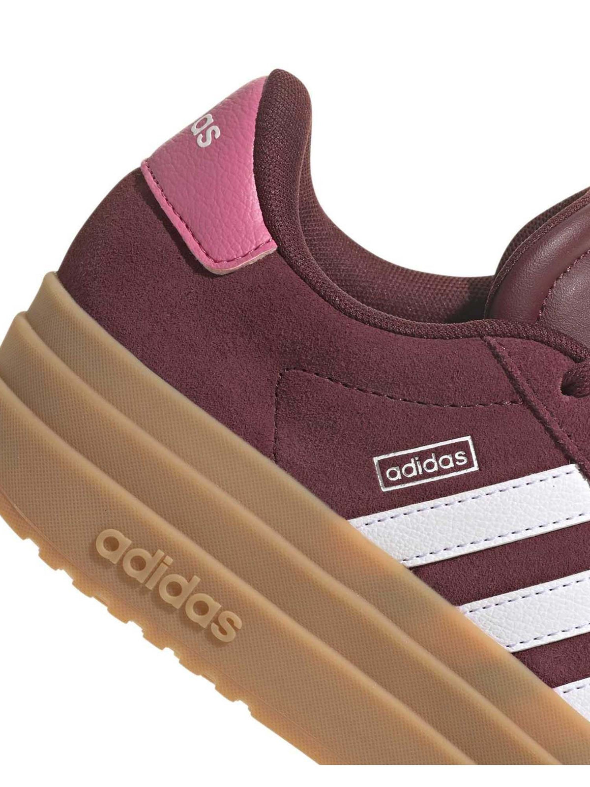 Adidas vl court bold sneakers gs da bambino/a bordeaux