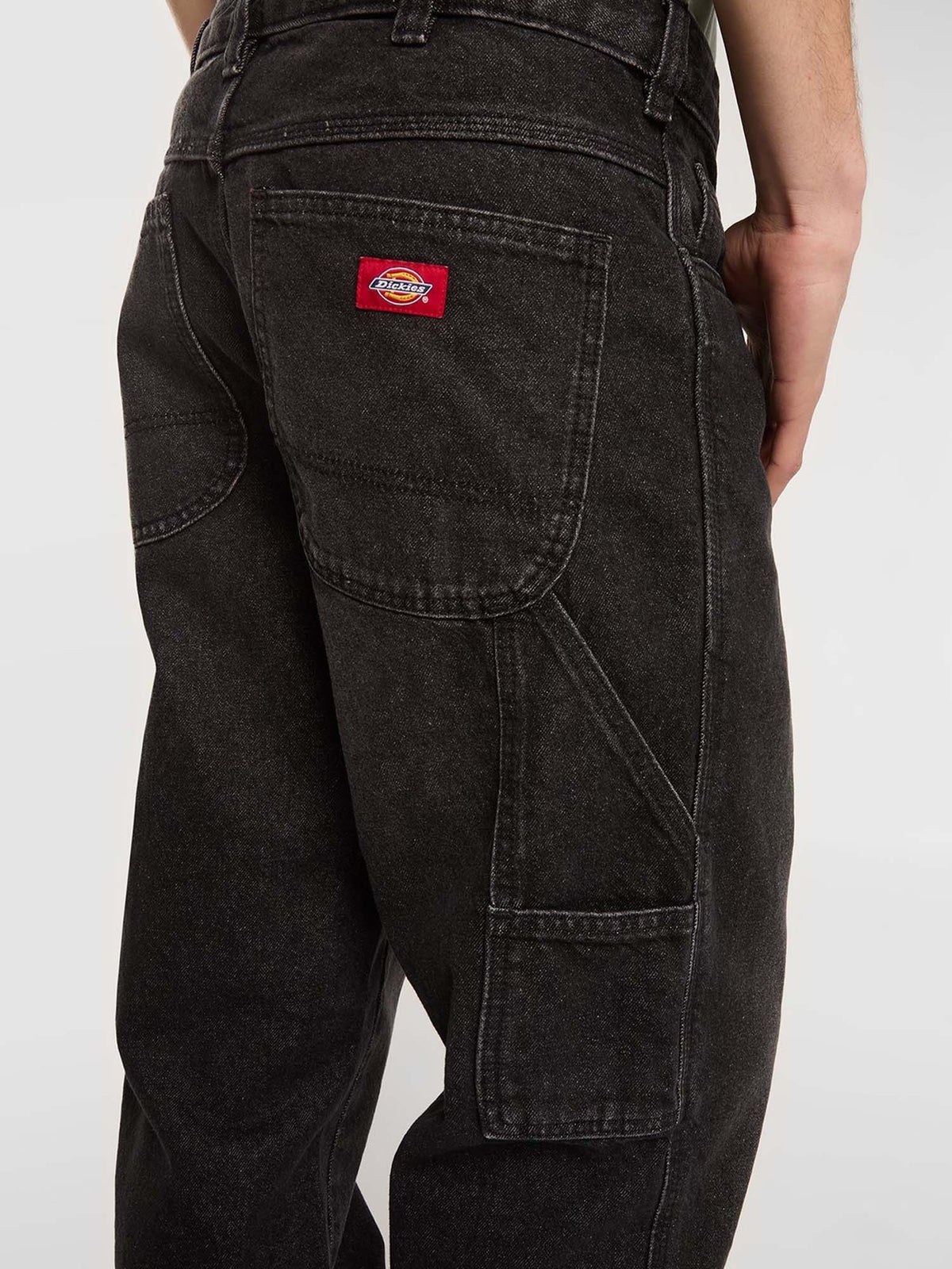Dickies tapered carp jeans da uomo denim black