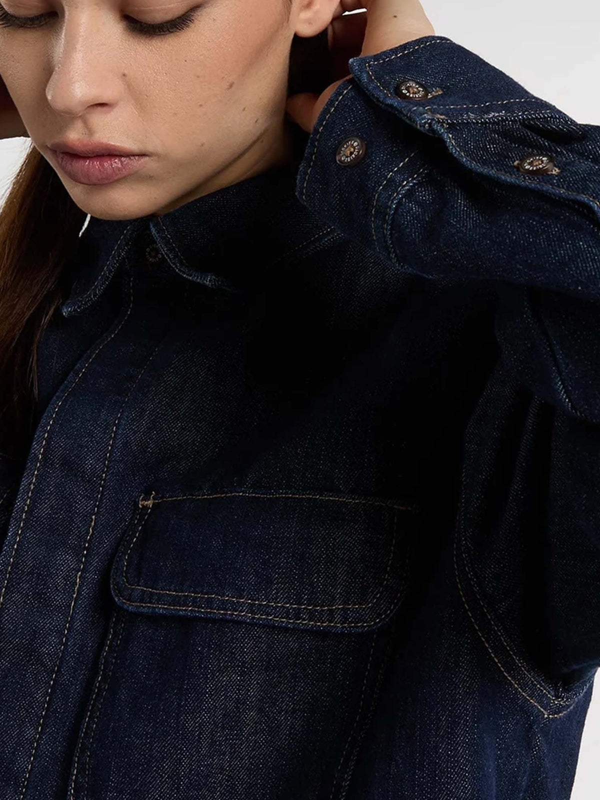 Dickies meccanic ove camicia da donna jeans