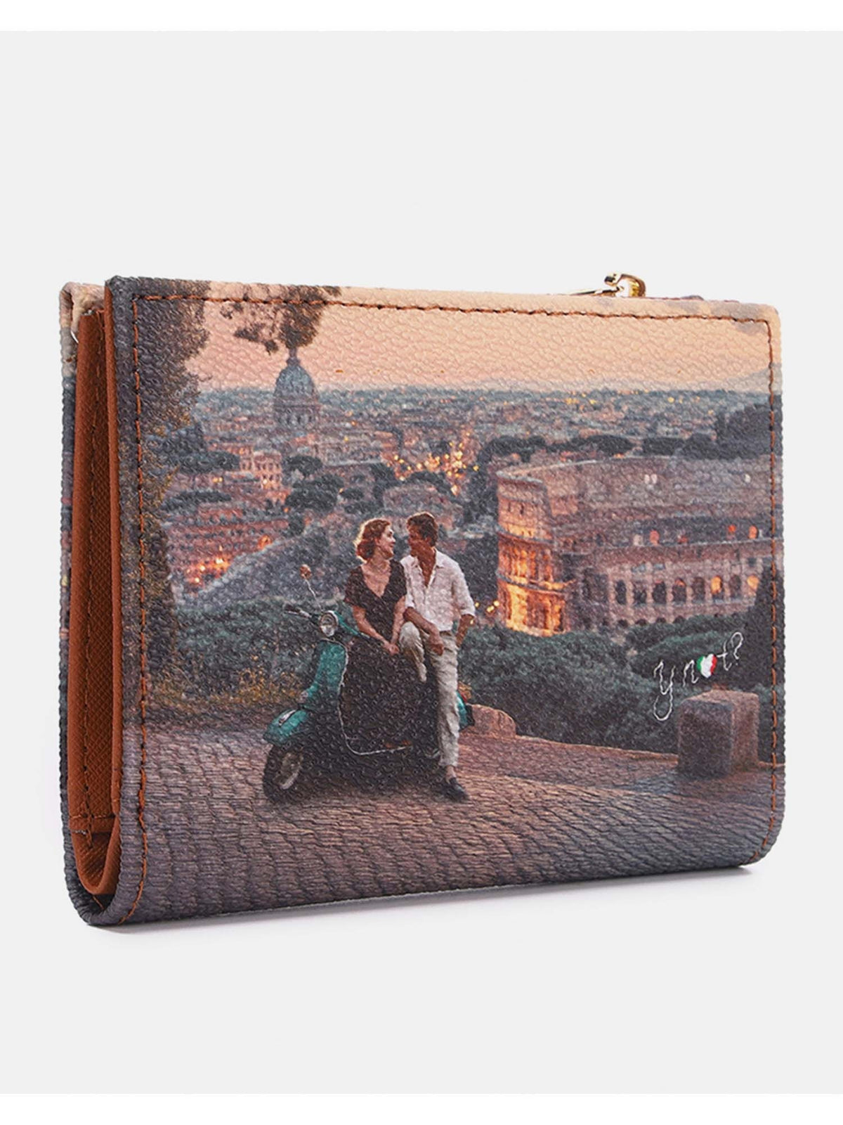 Y-not wallet portafogli da donna taupe