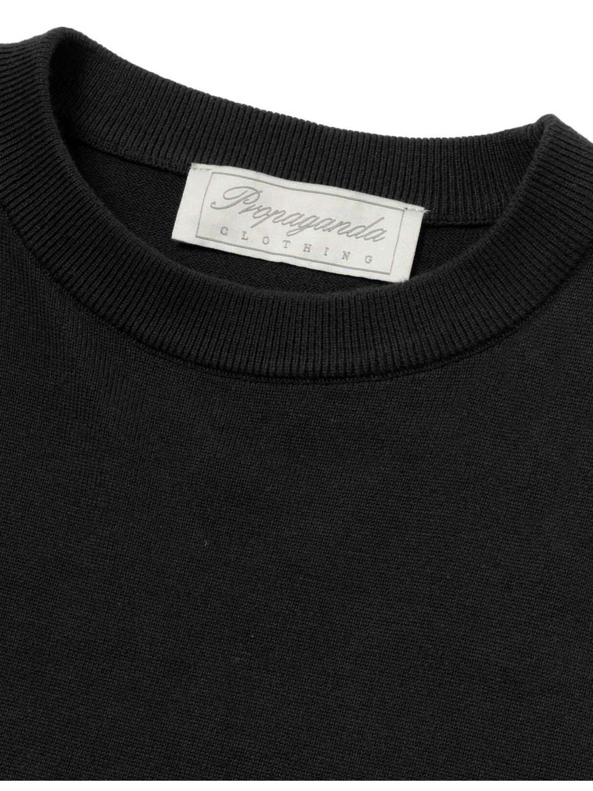 Propaganda maglia da uomo nero