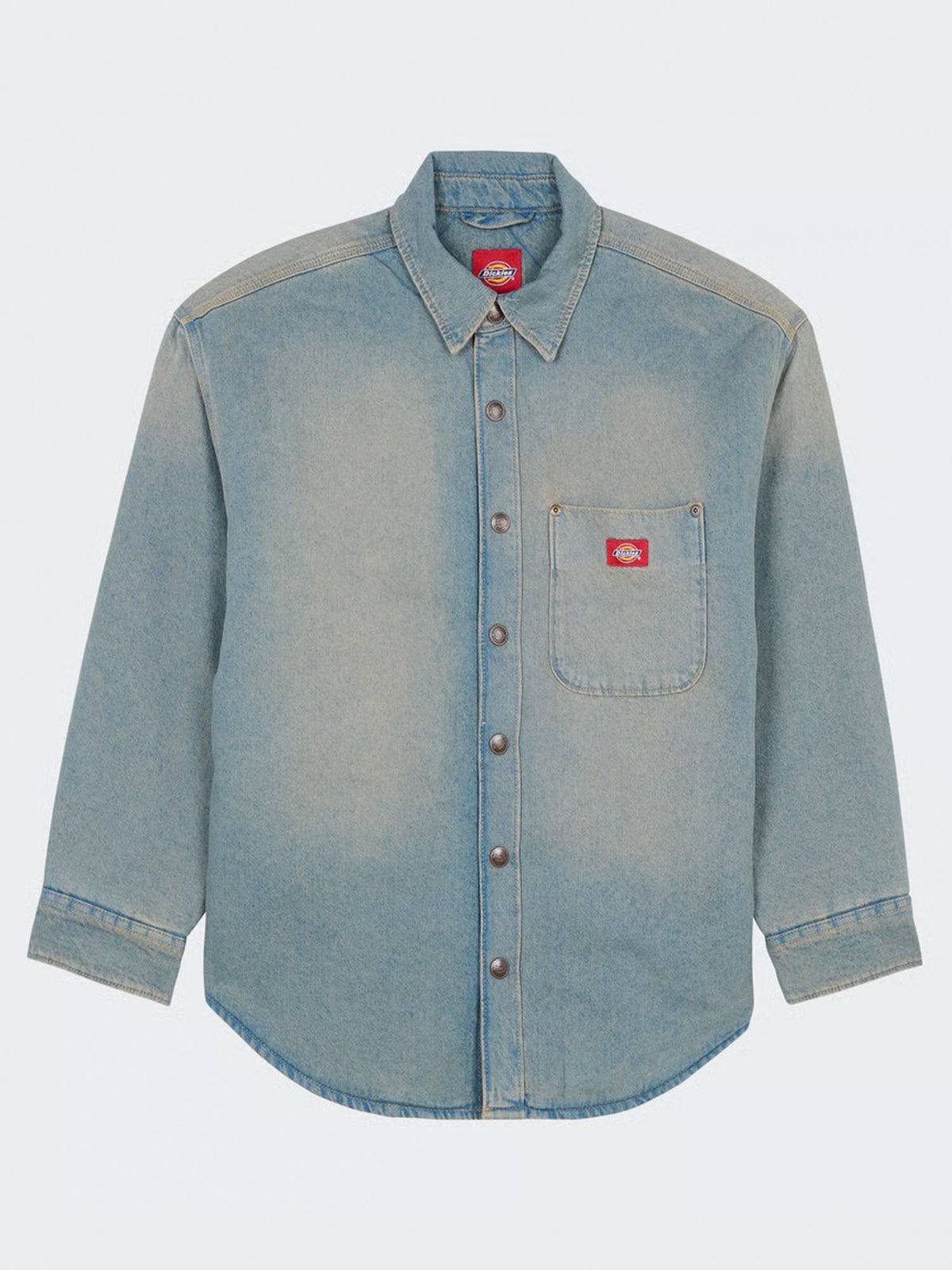 Dickies mina denim camicia da donna jeans chiaro
