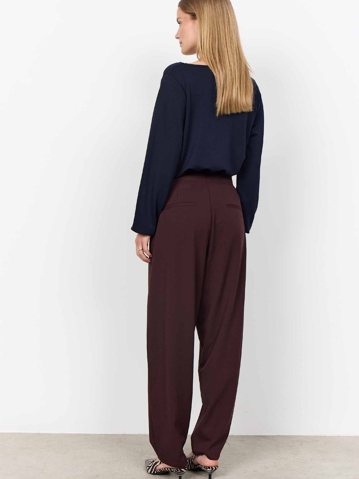Soyaconcept banu felpa da donna blu