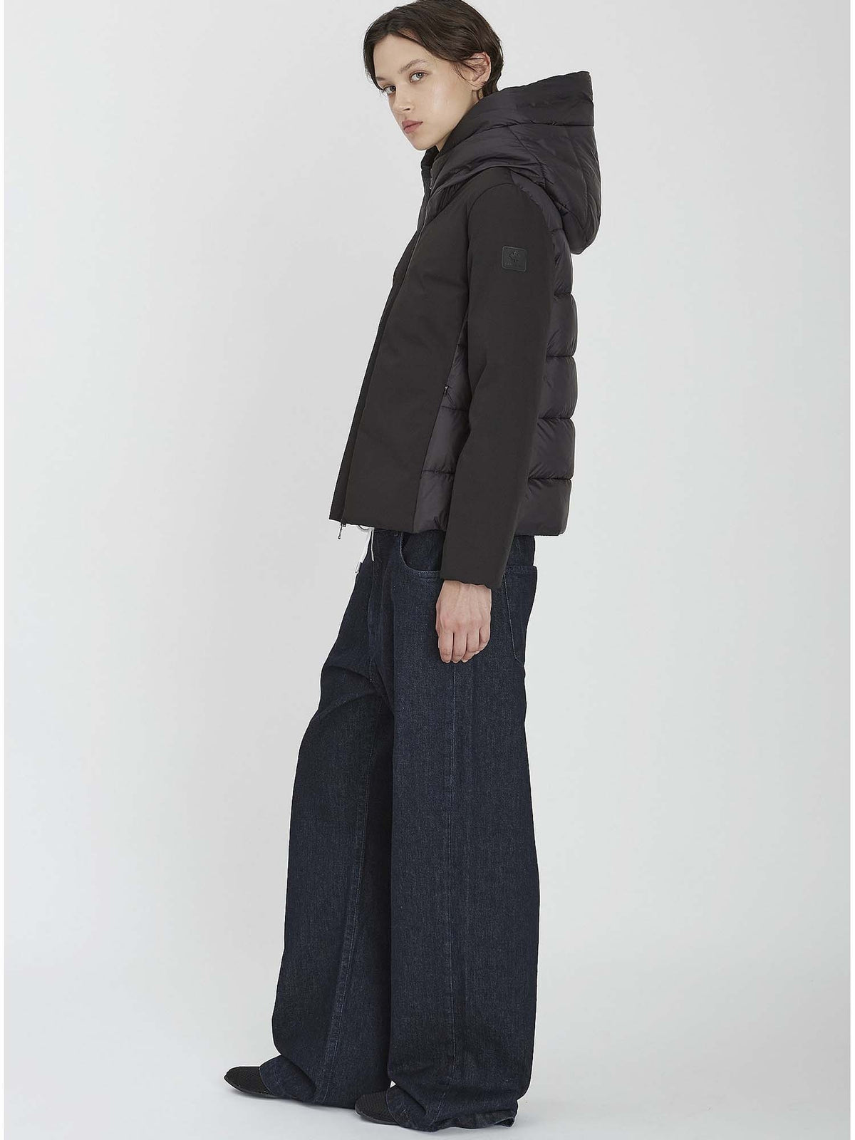 Canadian litton jkt giubbino da donna nero