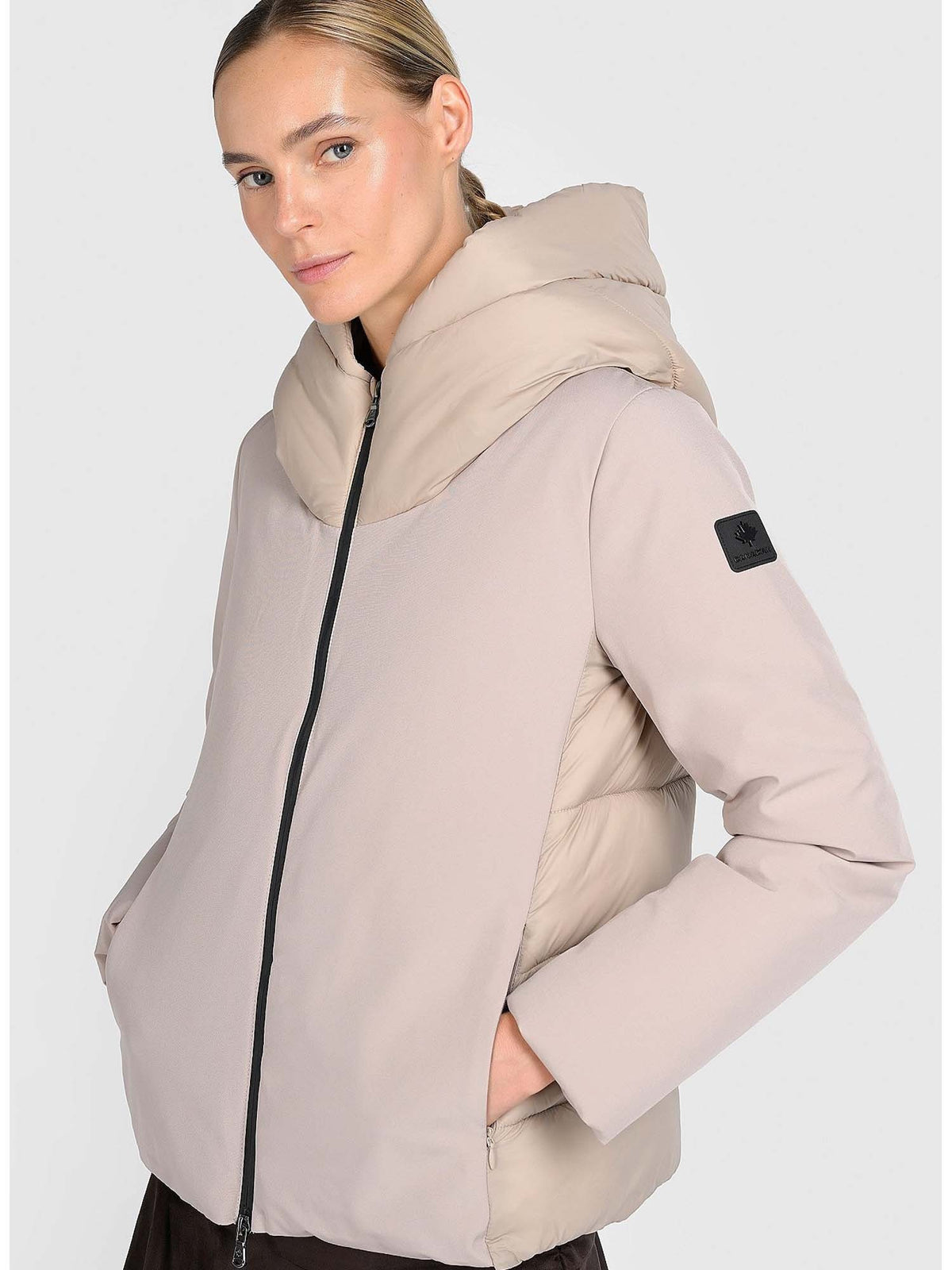 Canadian litton jkt giubbino da donna beige