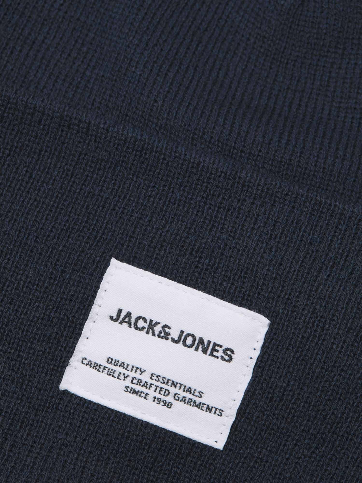 Jack&jones long knit cappello da unisex blu