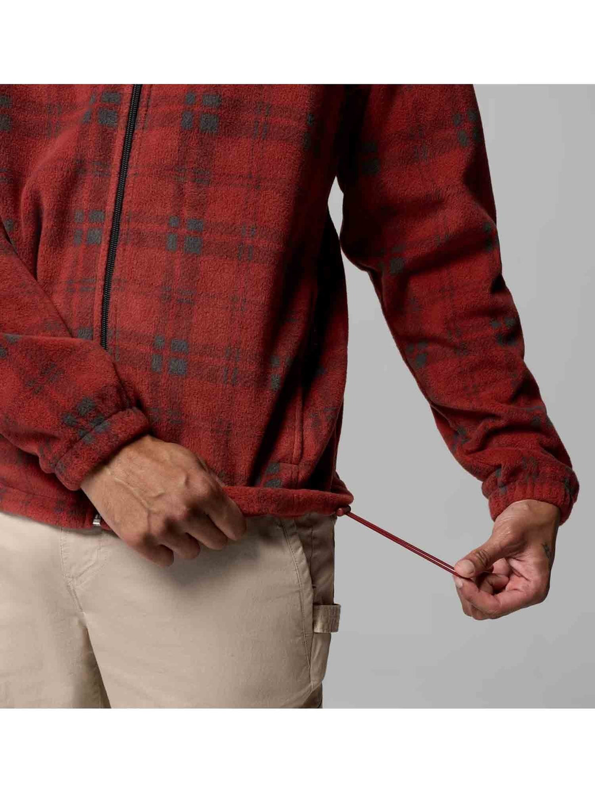 Columbia steens moun pile da uomo rosso