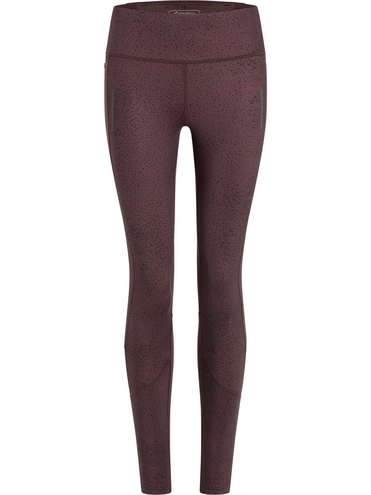 Energetics strega leggings running da donna bordeaux