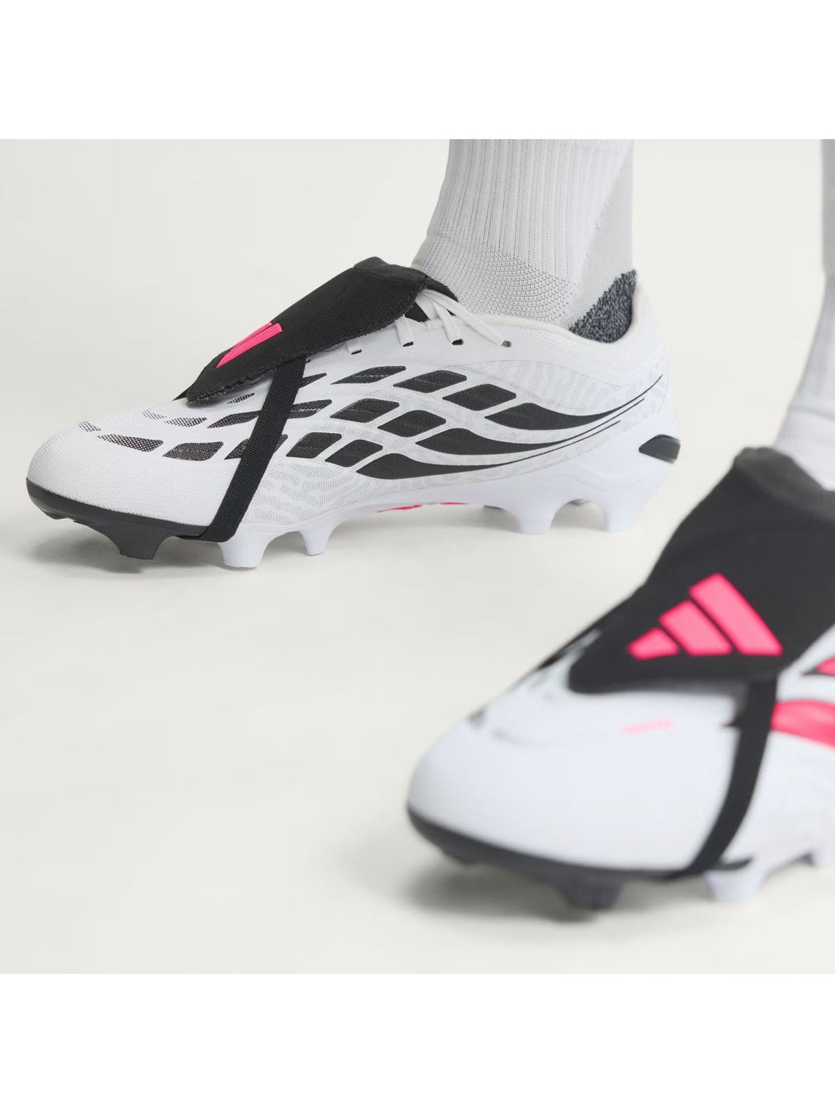 Adidas pre league fg scarpa calcio da uomo bianco-rosso