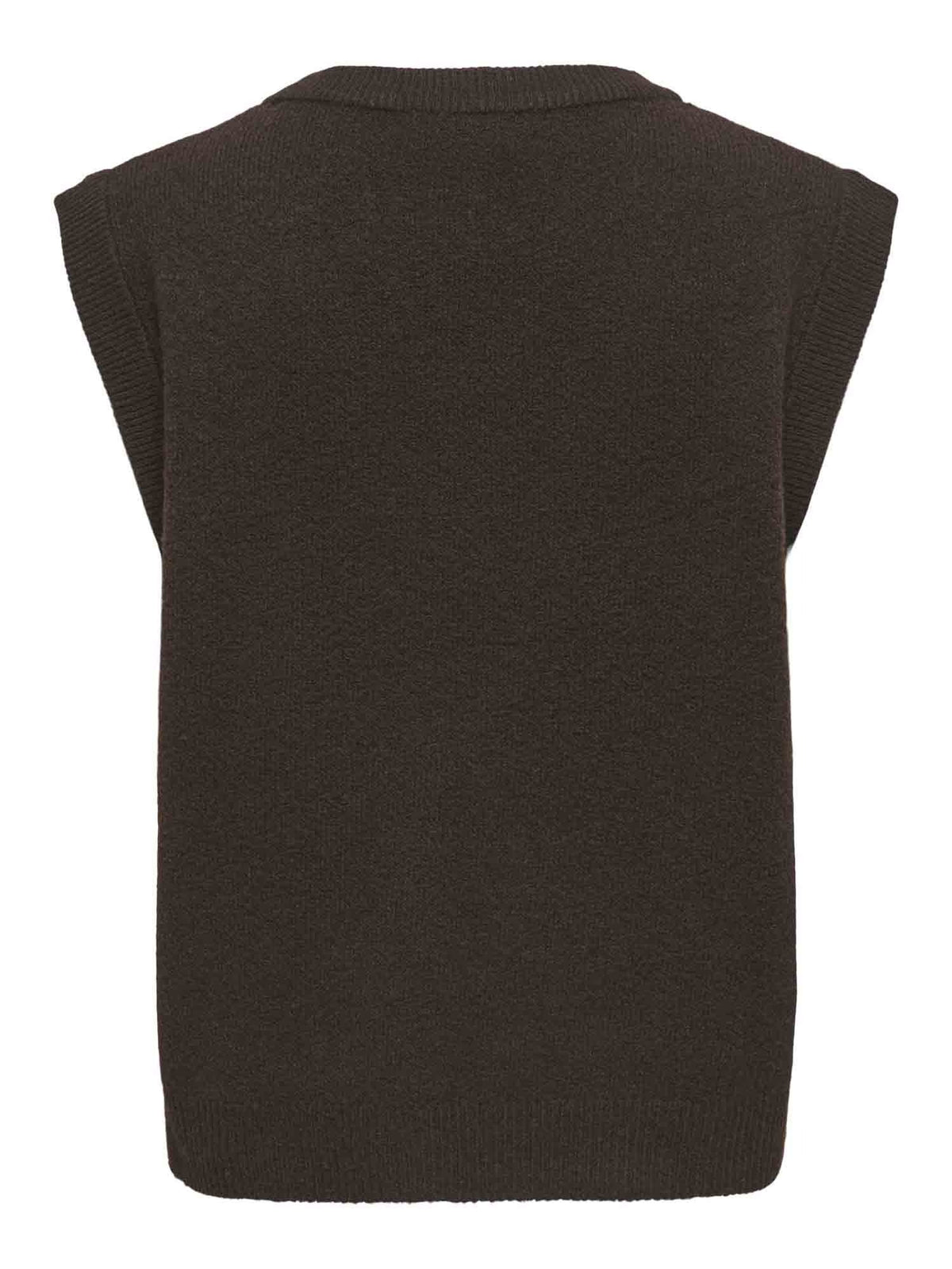 Jdy brilliant gilet da donna caffe'