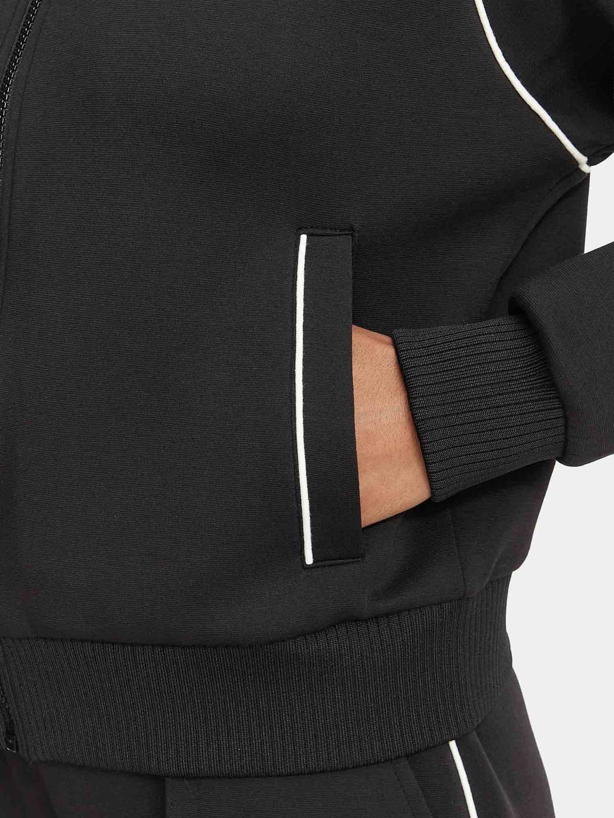 Guess sibilla fullzi felpa da donna nero